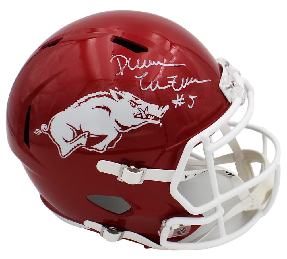 Darren McFadden Signed Arkansas Razerback Speed Full Size NCAA Helmet Darren McFadden Helmet darren-mcfadden-arkansas-razerback-speed-full, supplier stock photo