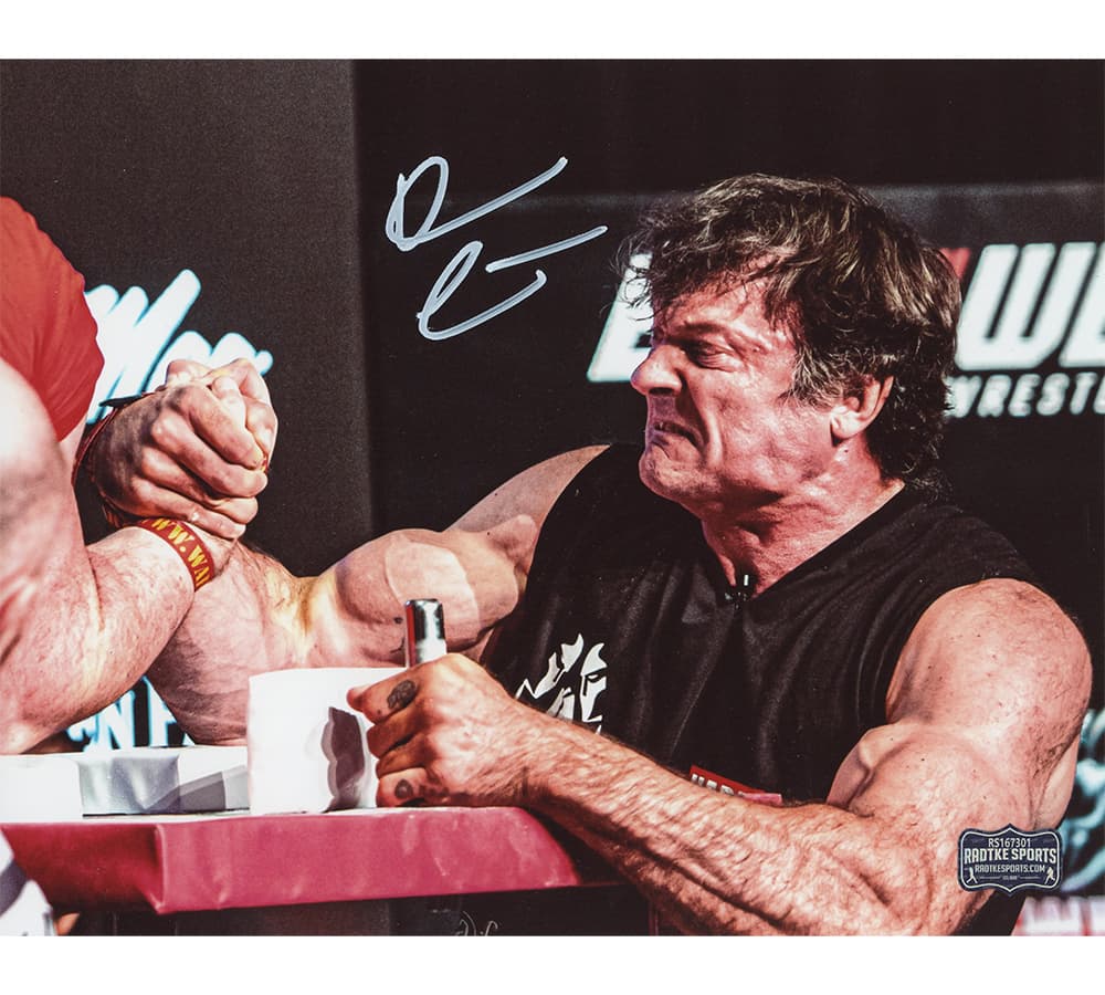 Devon Larratt Signed Unframed 8×10 Horizontal Arm Wrestling Photo – Black Sleeveless Shirt Devon Larratt Photo 8x10-devon-larratt-unframed-8-10-horizontal, supplier stock photo