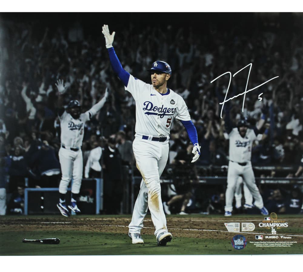 Freddie Freeman Signed Los Angeles Dodgers Unframed 16×20 MLB Photo Freddie Freeman Photo 16x20-freddie-freeman-los-angeles-dodgers, Los Angeles Dodgers, supplier stock photo