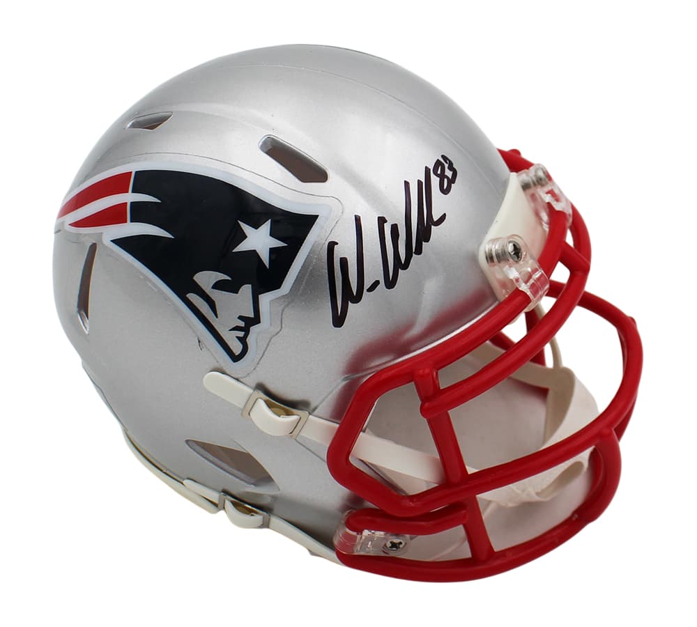 Wes Welker Signed New England Patriot Speed NFL Mini Helmet Wes Welker Helmet wes-welker-england-patriot-speed-nfl, supplier stock photo