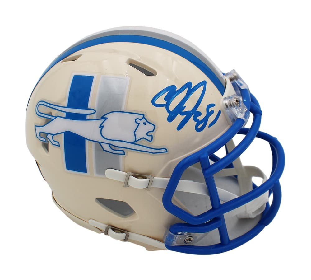 Calvin Johnson Signed Detroit Lions Speed Retro NFL Mini Helmet Calvin Johnson Helmet calvin-johnson-detroit-lions-speed-retro, supplier stock photo