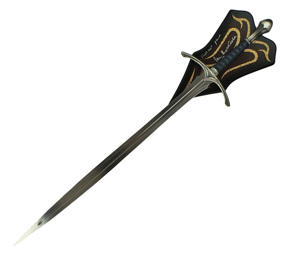 Ian McKellen Signed Lord of the Rings Glamdring 47″ Stainless Steel Sword and Wall Desplay Plaque with Inscription Ian McKellen Other ian-mckellen-lord-rings-glamdring-47, supplier stock photo