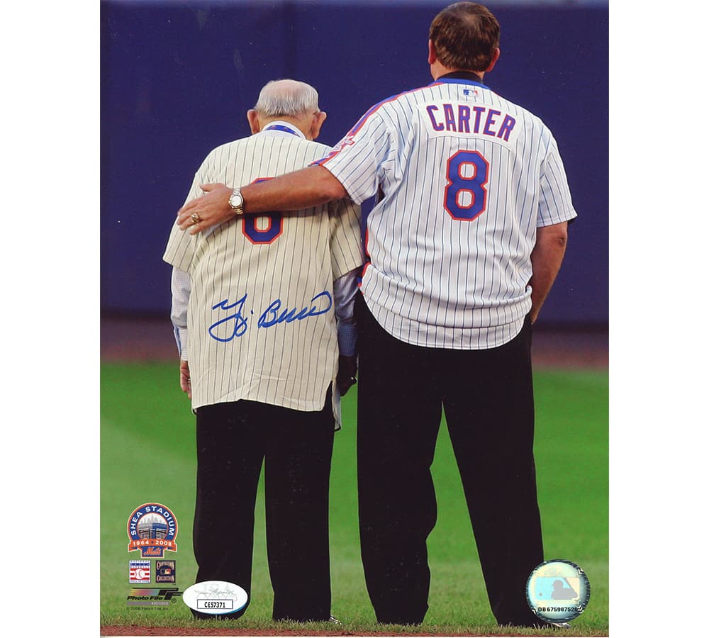 Yogi Berra Signed New York Yankees Unframed 8×10 MLB Standing with Carter Photo Yogi Berra Photo 8x10-yogi-berra-york-yankees-unframed-8, New York Yankees, supplier stock photo