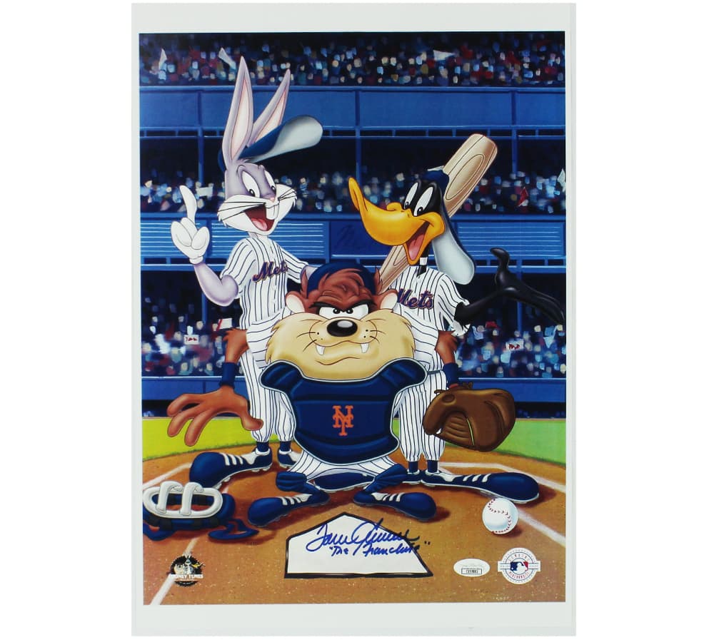 Tom Seaver Signed New York Mets Unframed 12×17 Looney Tunes MLB Photo with “The Franchise” Inscription Tom Seaver Photo 12x17-tom-seaver-york-mets-unframed-12, supplier stock photo