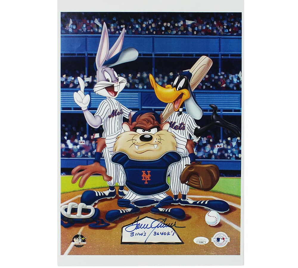 Tom Seaver Signed New York Mets Unframed 12×17 Looney Tunes MLB Photo with “311W’s 3640 K’s” Inscription Tom Seaver Photo 12x17-tom-seaver-york-mets-unframed-12, supplier stock photo