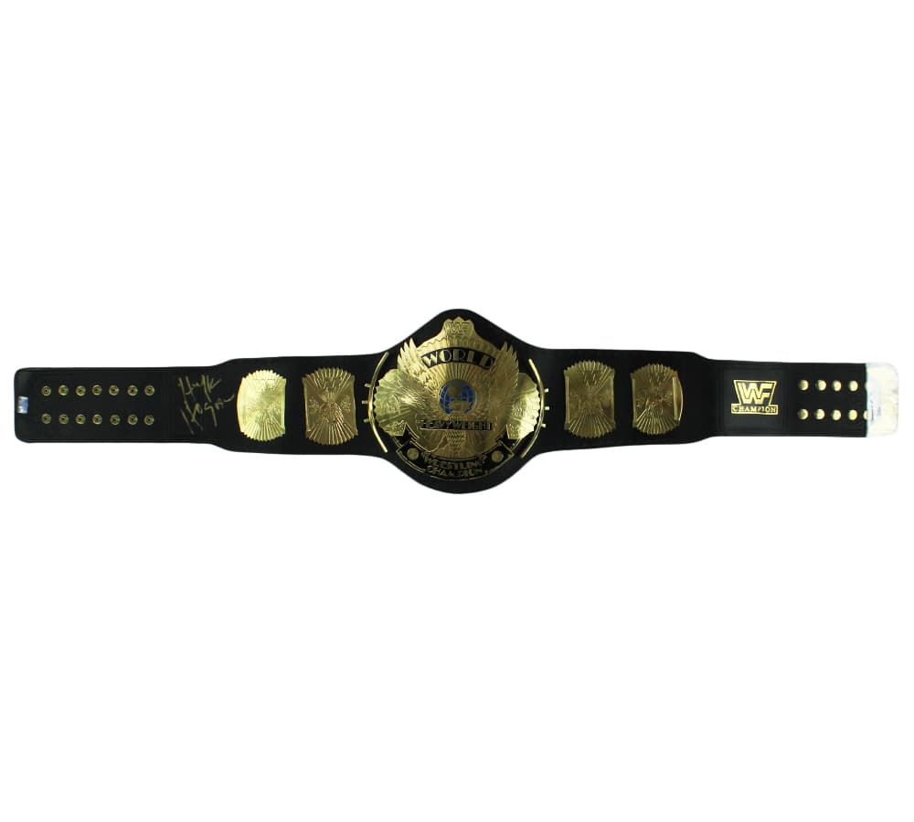 Hulk Hogan Signed World Heavyweight Black Wrestling Belt Hulk Hogan Other hulk-hogan-world-heavyweight-black-wrestling, supplier stock photo