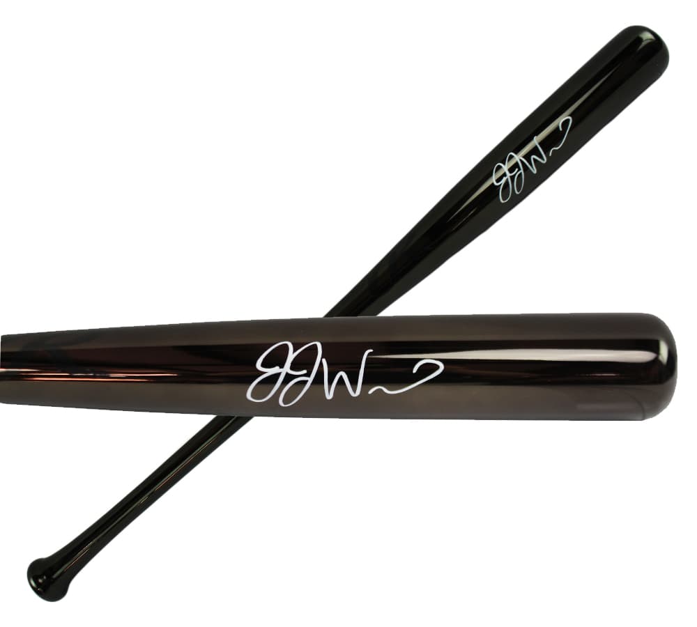 JJ Wetherholt Signed St. Louis Cardinals Rawlings Chrome Black MLB Bat JJ Wetherholt Bat jj-wetherholt-st-louis-cardinals-rawlings, supplier stock photo