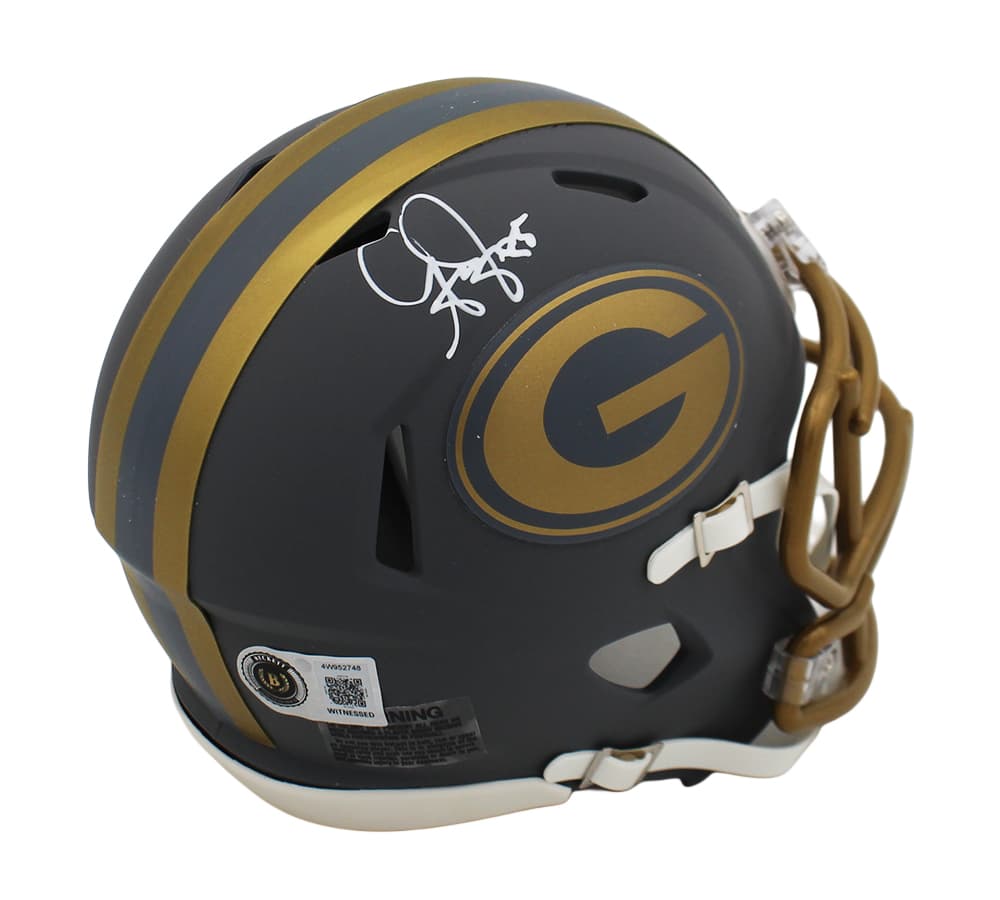 Greg Jennings Signed Green Bay Packers Speed Slate NFL Mini Helmet Helmet greg-jennings-green-bay-packers-speed, Green Bay Packers, supplier stock photo