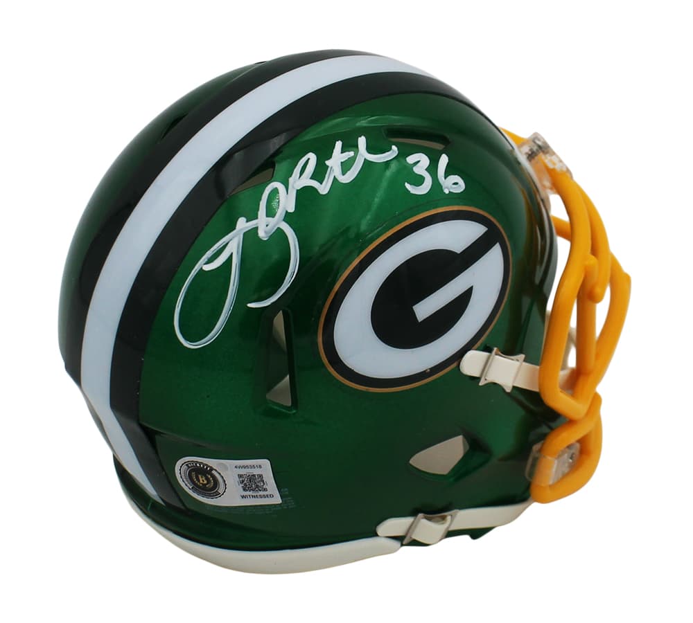 LeRoy Butler Signed Green Bay Packers Speed Flash NFL Mini Helmet LeRoy Butler Helmet leroy-butler-green-bay-packers-speed, Green Bay Packers, supplier stock photo