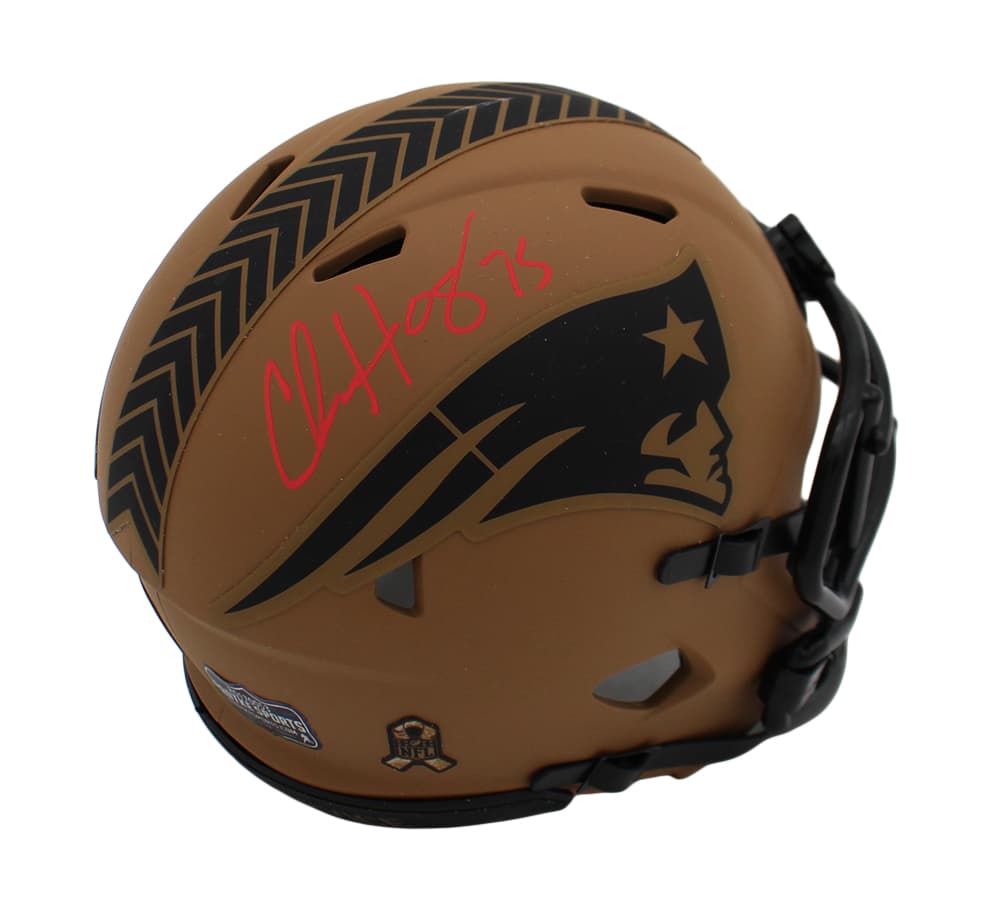Chris Hogan Signed New England Patriots Speed Salute to Service 2 NFL Mini Helmet Chris Hogan Helmet chris-hogan-england-patriots-speed-salute, New England Patriots, supplier stock photo