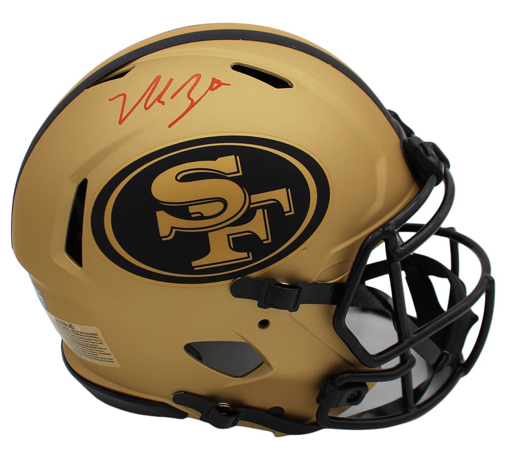 Nick Bosa Signed San Francisco 49ers Speed Authentic Rave NFL Helmet Helmet nick-bosa-san-francisco-49ers-speed, San Francisco 49ers, supplier stock photo
