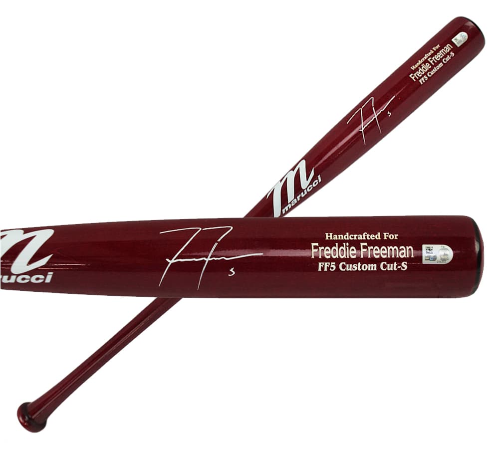 Freddie Freeman Signed Atlanta Braves Marucci Game Model Red MLB Bat Freddie Freeman Bat freddie-freeman-atlanta-braves-marucci-game, Atlanta Braves, supplier stock photo
