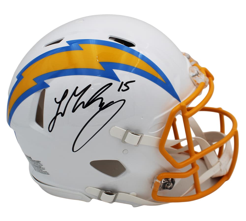 Ladd McConkey Signed Los Angeles Chargers Speed Authentic NFL Helmet Ladd McConkey Helmet ladd-mcconkey-los-angeles-chargers-speed, supplier stock photo