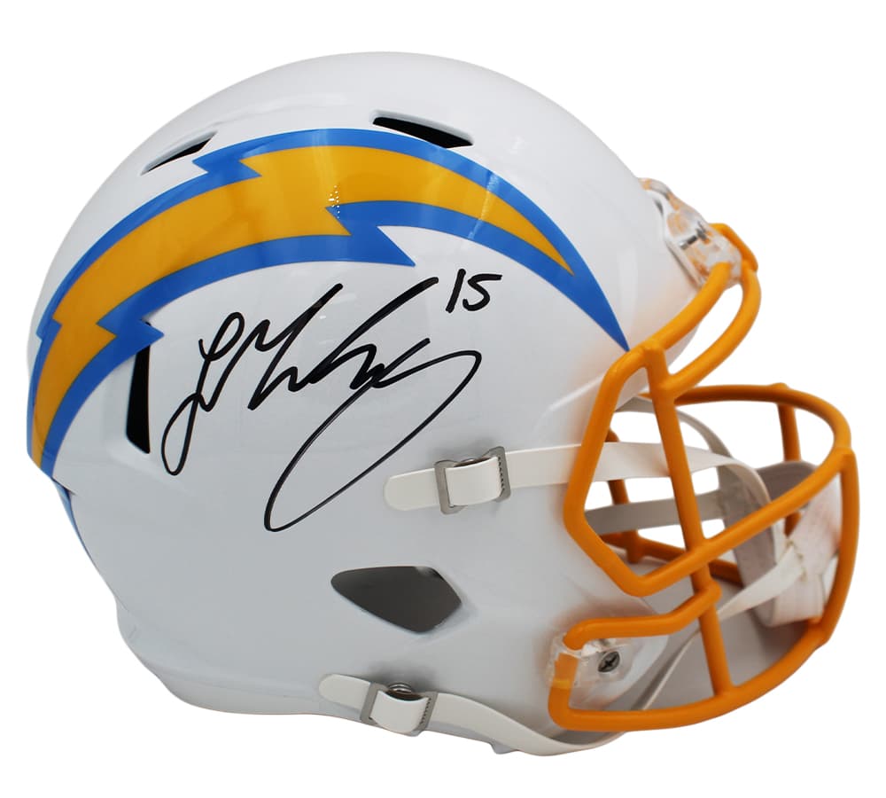 Ladd McConkey Signed Los Angeles Chargers Speed Full Size NFL Helmet Ladd McConkey Helmet ladd-mcconkey-los-angeles-chargers-speed, supplier stock photo