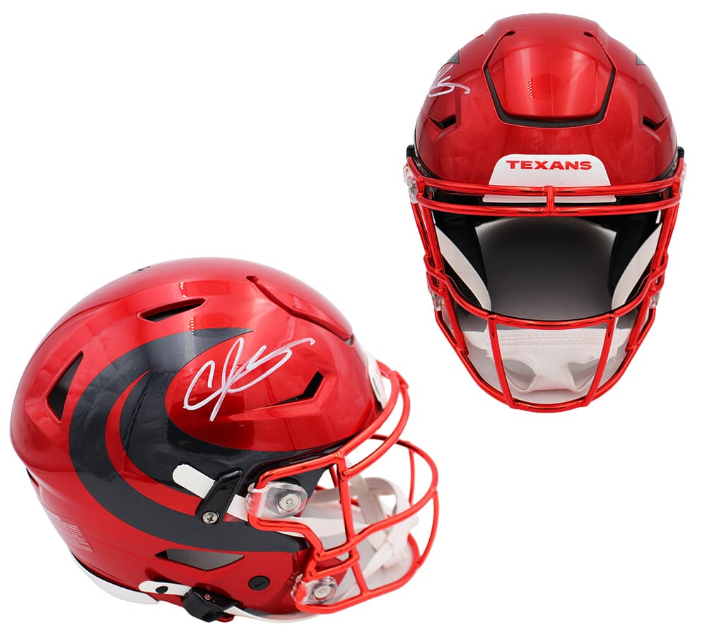 Andre Johnson Signed Houston Texans Speed Flex Authentic Alternate 2024 Battle Red NFL Helmet Andre Johnson Helmet andre-johnson-houston-texans-speed-flex, Houston Texans, supplier stock photo