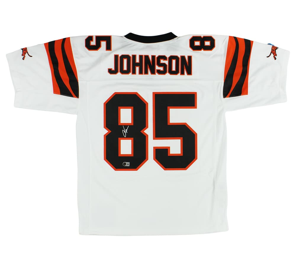 Chad Johnson Signed Cincinnati Bengals Mitchell & Ness White 2001 NFL Jersey Chad Johnson Jersey chad-johnson-cincinnati-bengals-mitchell-ness, supplier stock photo