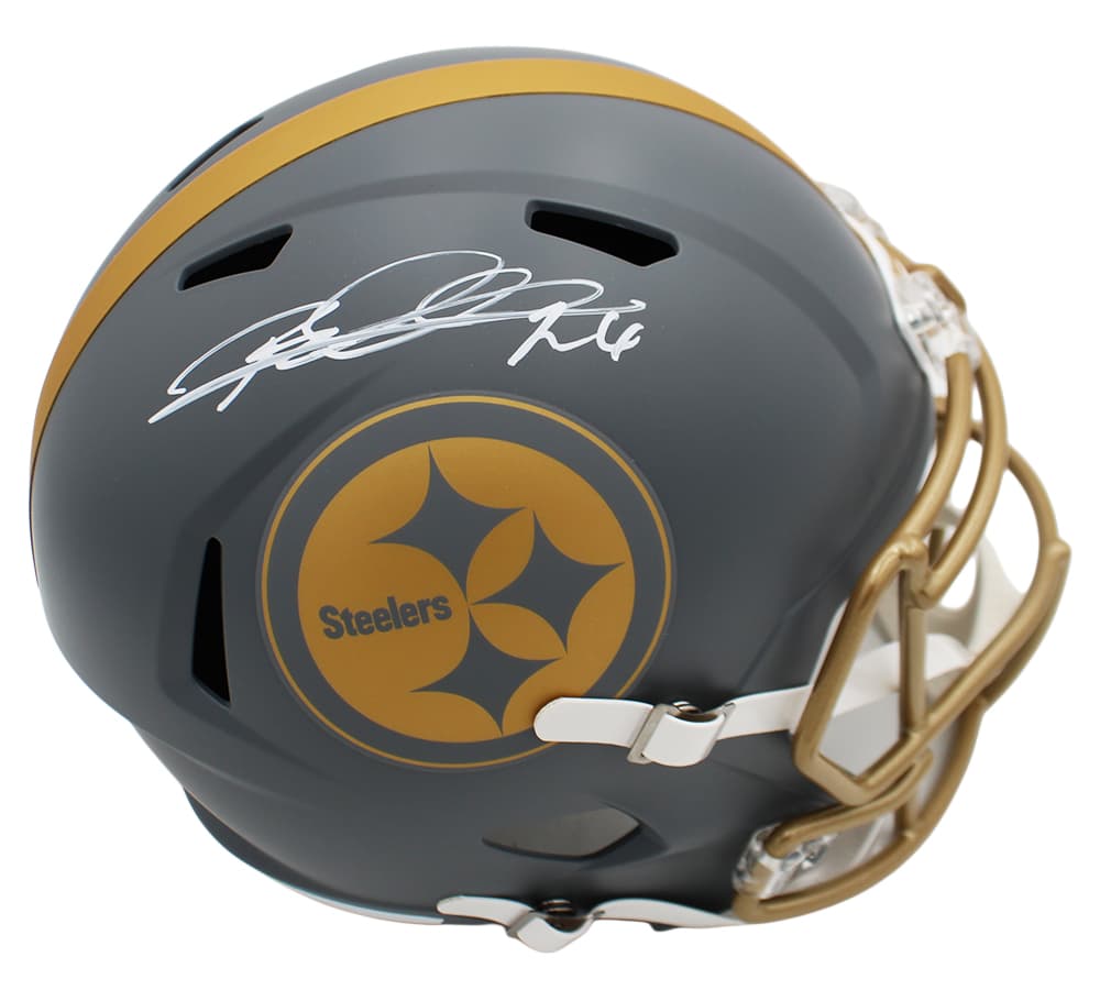 Rod Woodson Signed Pittsburgh Steelers Speed Full Size Slate NFL Helmet Rod Woodson Helmet rod-woodson-pittsburgh-steelers-speed-full, Pittsburgh Steelers, supplier stock photo