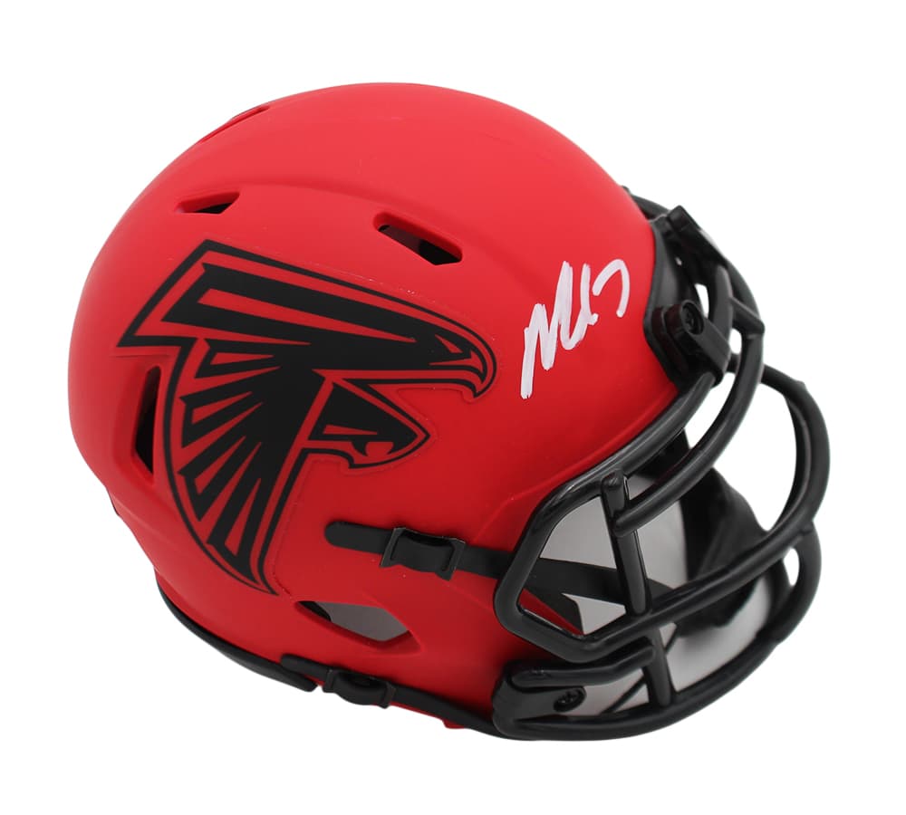 Michael Vick Signed Atlanta Falcons Speed Rave NFL Mini Helmet Michael Vick Helmet michael-vick-atlanta-falcons-speed-rave, supplier stock photo