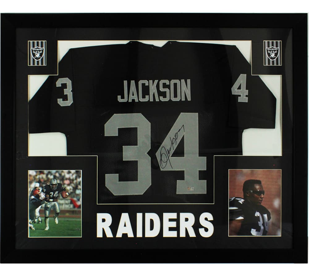 Bo Jackson Signed Oakland Raiders 44×36 Framed Black Jersey Bo Jackson Jersey 44x36-bo-jackson-oakland-raiders-44-36, supplier stock photo