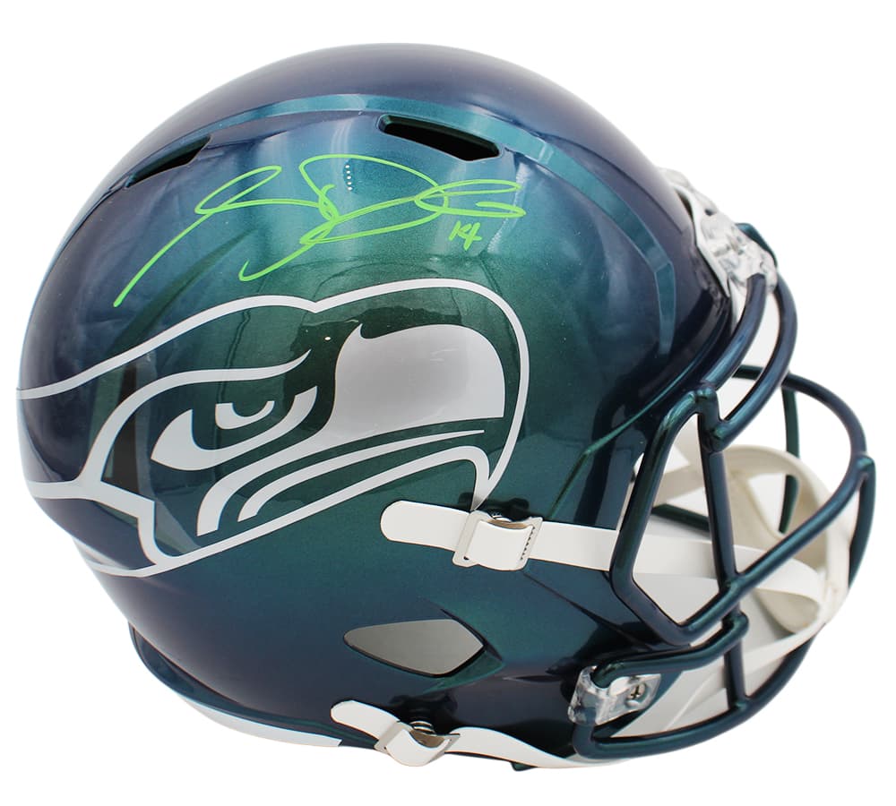 Sam Darnold Signed Seattle Seahawks Speed Full Size Rivalries NFL Helmet Sam Darnold Helmet sam-darnold-seattle-seahawks-speed-full, Seattle Seahawks, supplier stock photo