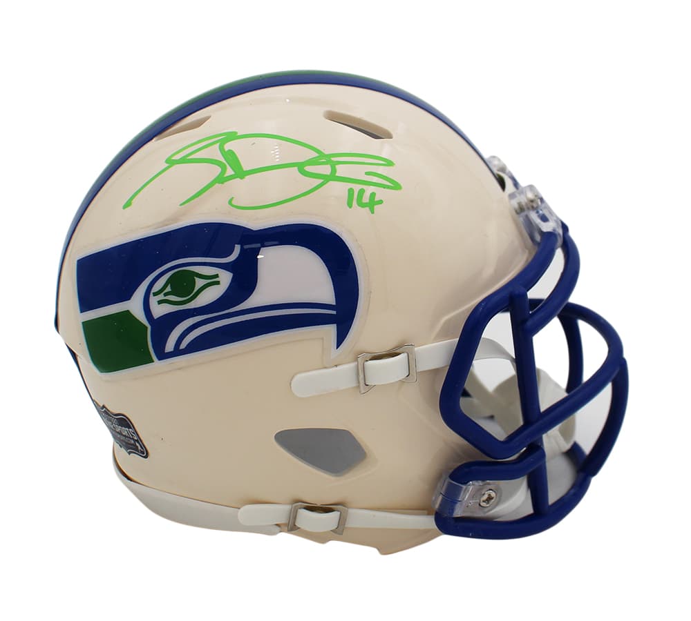 Sam Darnold Signed Seattle Seahawks Speed Retro NFL Mini Helmet Sam Darnold Helmet sam-darnold-seattle-seahawks-speed-retro, Seattle Seahawks, supplier stock photo