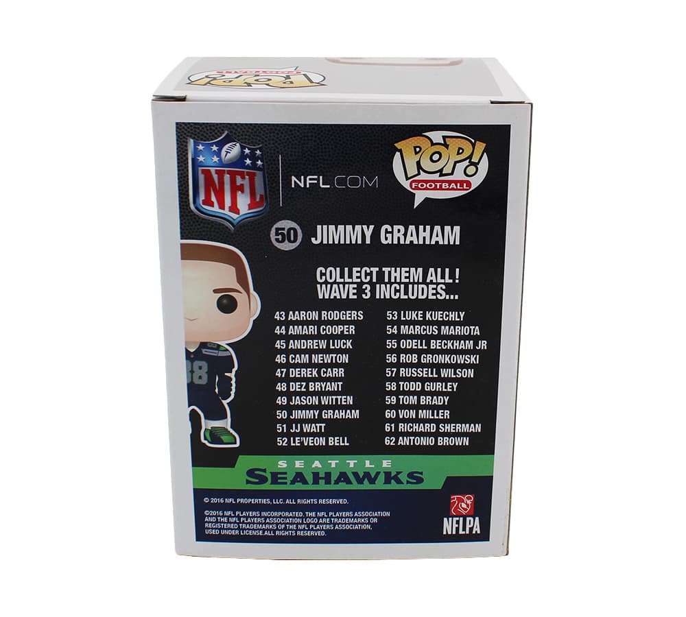 Unsigned Seattle Seahawks Jimmy Graham Model #50 Funko Pop! Other unsigned-seattle-seahawks-jimmy-graham-model, Seattle Seahawks, view 5, supplier stock photo