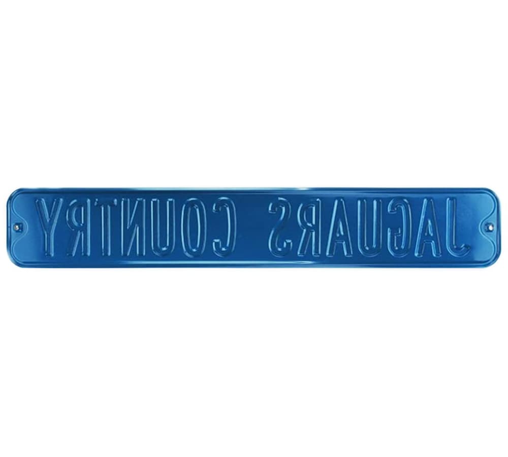 Jacksonville Jaguars “Jaguars Country” Officially Licensed Authentic Steel 36×6 Teal & Black NFL Street Sign Other 36x6-jacksonville-jaguars-country-officially, view 3, supplier stock photo
