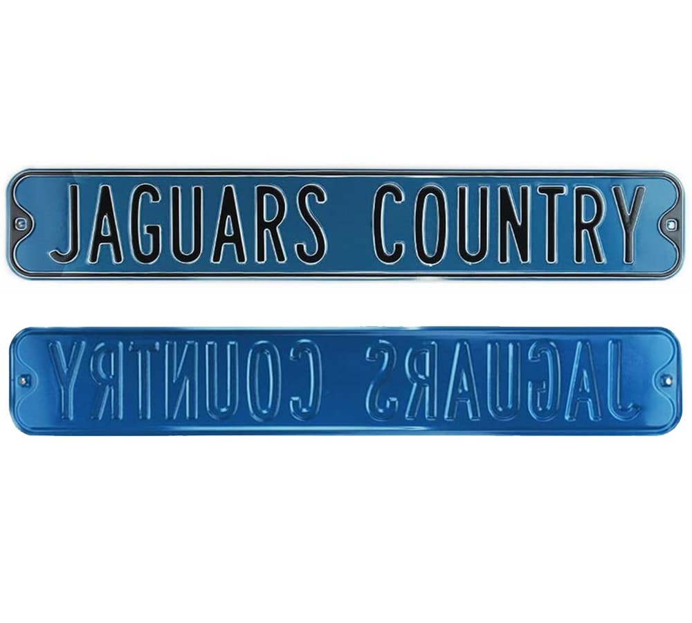 Jacksonville Jaguars “Jaguars Country” Officially Licensed Authentic Steel 36×6 Teal & Black NFL Street Sign Other 36x6-jacksonville-jaguars-country-officially, supplier stock photo