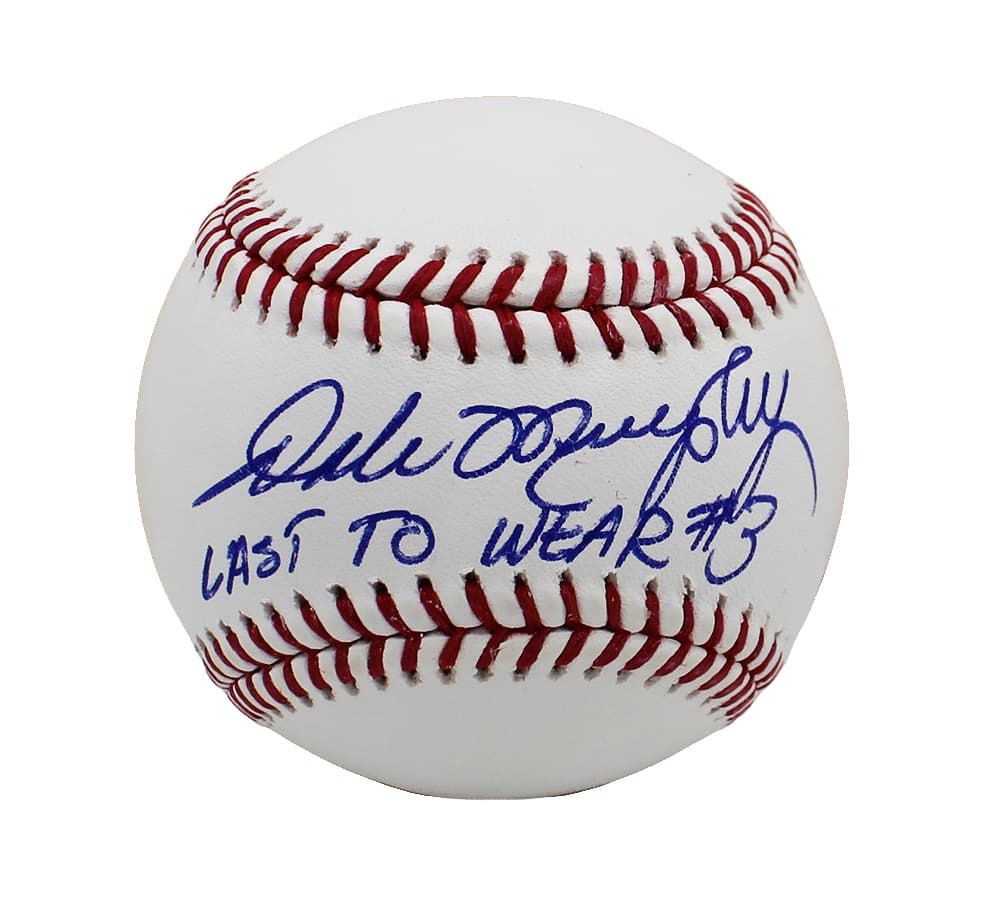 Dale Murphy Signed Atlanta Braves Rawlings Official Major League Baseball With “Last to Wear #3” Inscription Dale Murphy Ball dale-murphy-atlanta-braves-rawlings-major, Atlanta Braves, supplier stock photo