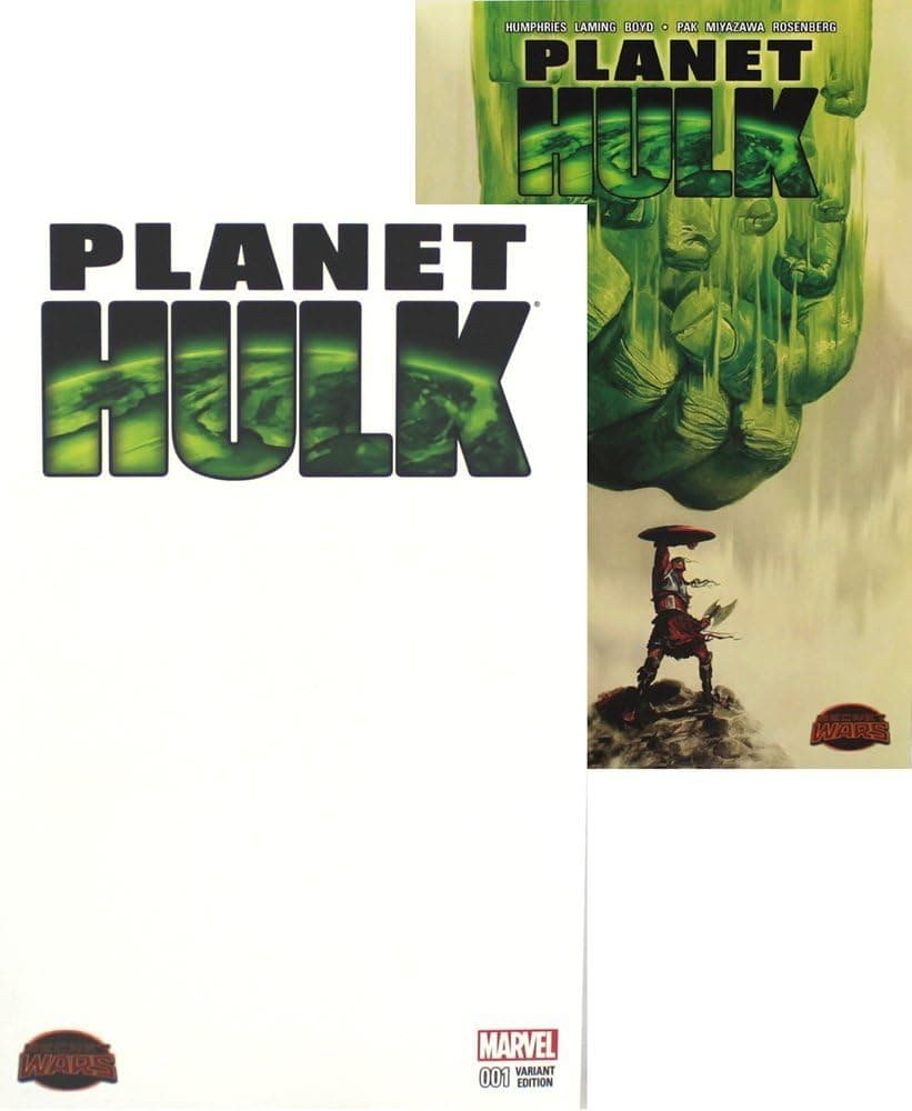 Planet Hulk #1 Secret Wars Variant Cover Comic Book – White Cover Other planet-hulk-1-secret-wars-variant, supplier stock photo