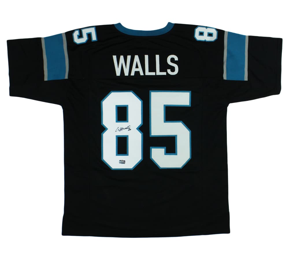 Wesley Walls Signed Carolina Custom Black Jersey Wesley Walls Jersey wesley-walls-carolina-black, supplier stock photo