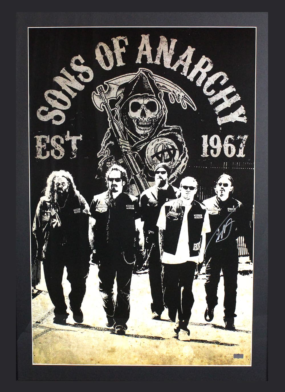 Tommy Flanagan Signed Sons Of Anarchy Framed Poster With 5 Characters Tommy Flanagan Other tommy-flanagan-sons-anarchy-framed-poster, supplier stock photo