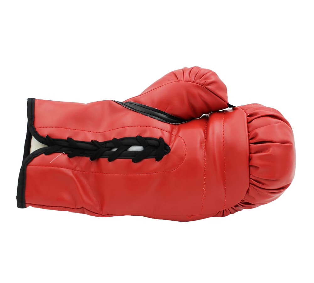 Mike Tyson Signed Everlast Red Boxing Glove – Black Ink Mike Tyson Glove mike-tyson-everlast-red-boxing-black, view 2, supplier stock photo