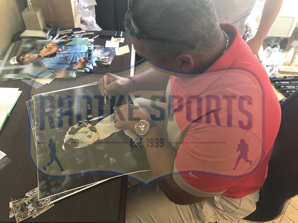 Andres Galarraga Signed Colorado Rockies 16×20 Ball On Bat Andres Galarraga Bat 16x20-andres-galarraga-colorado-rockies-16-20, view 2, supplier stock photo