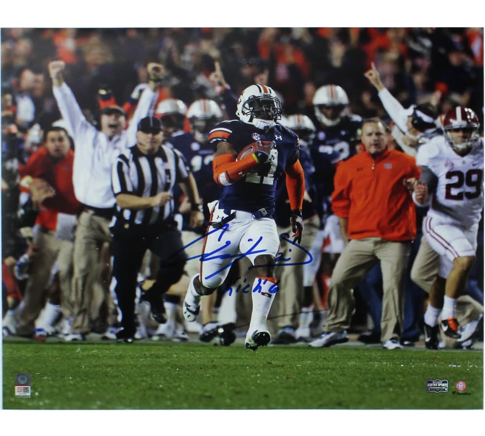 Chris Davis Signed Auburn Tigers 16×20 Photo With “Kick Six” Inscription Chris Davis Photo 16x20-chris-davis-auburn-tigers-16-20, Auburn Tigers, supplier stock photo
