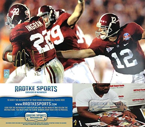 Mark Ingram Autographed/Signed 16×10 Photo Alabama Crimson Tide Artist Print Photo 16x10-mark-ingram-16-10-alabama-crimson, Alabama Crimson Tide, supplier stock photo