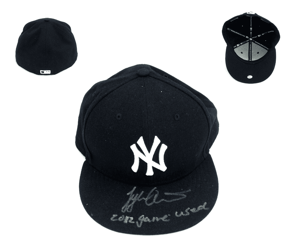 Tyler Austin Signed Game Used New York Yankees Minor League Hat with “2012 Game Used” Inscription Other tyler-austin-game-used-york-yankees, New York Yankees, supplier stock photo