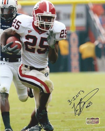 Tra Battle Autographed/Signed Classic Georgia Bulldogs 8×10 NCAA Photo with3 Ints" Inscription Photo 8x10-tra-battle-classic-georgia-bulldogs-8, supplier stock photo
