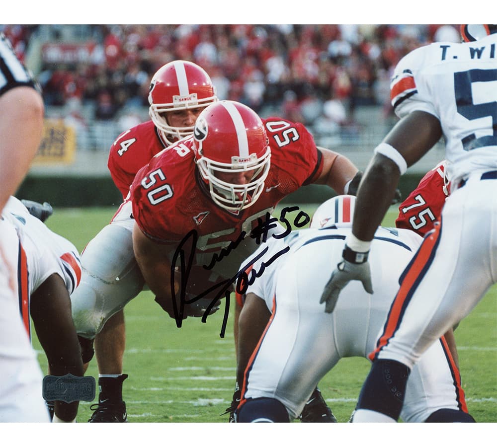 Russ Tanner Signed Georgia Unframed 8×10 Photo-Running Photo 8x10-russ-tanner-georgia-unframed-8-10, supplier stock photo