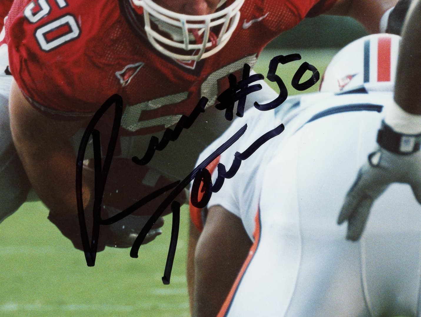 Russ Tanner Signed Georgia Unframed 8×10 Photo-Running Photo 8x10-russ-tanner-georgia-unframed-8-10, view 2, supplier stock photo