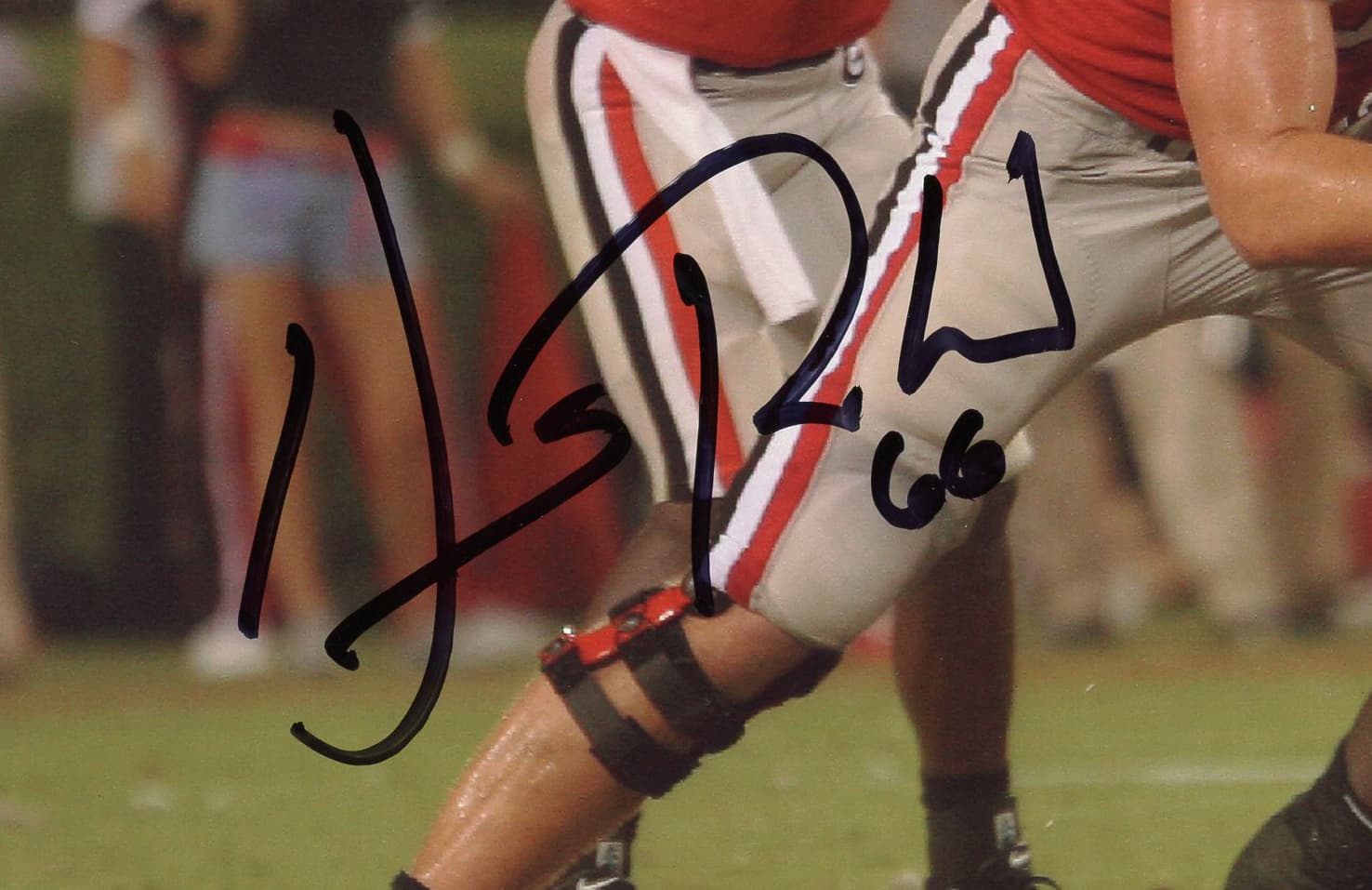 Dennis Roland Signed Georgia Bulldogs Unframed 8×10 NCAA Photo -Red Jersey Jersey 8x10-dennis-roland-georgia-bulldogs-unframed-8, view 2, supplier stock photo