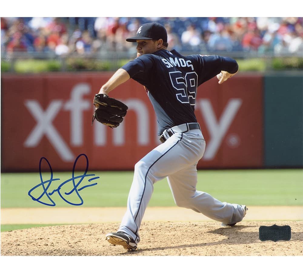 Shae Simmons Signed Braves Unframed 8×10 Photo-Blue Ink Photo 8x10-shae-simmons-braves-unframed-8-10, Atlanta Braves, supplier stock photo