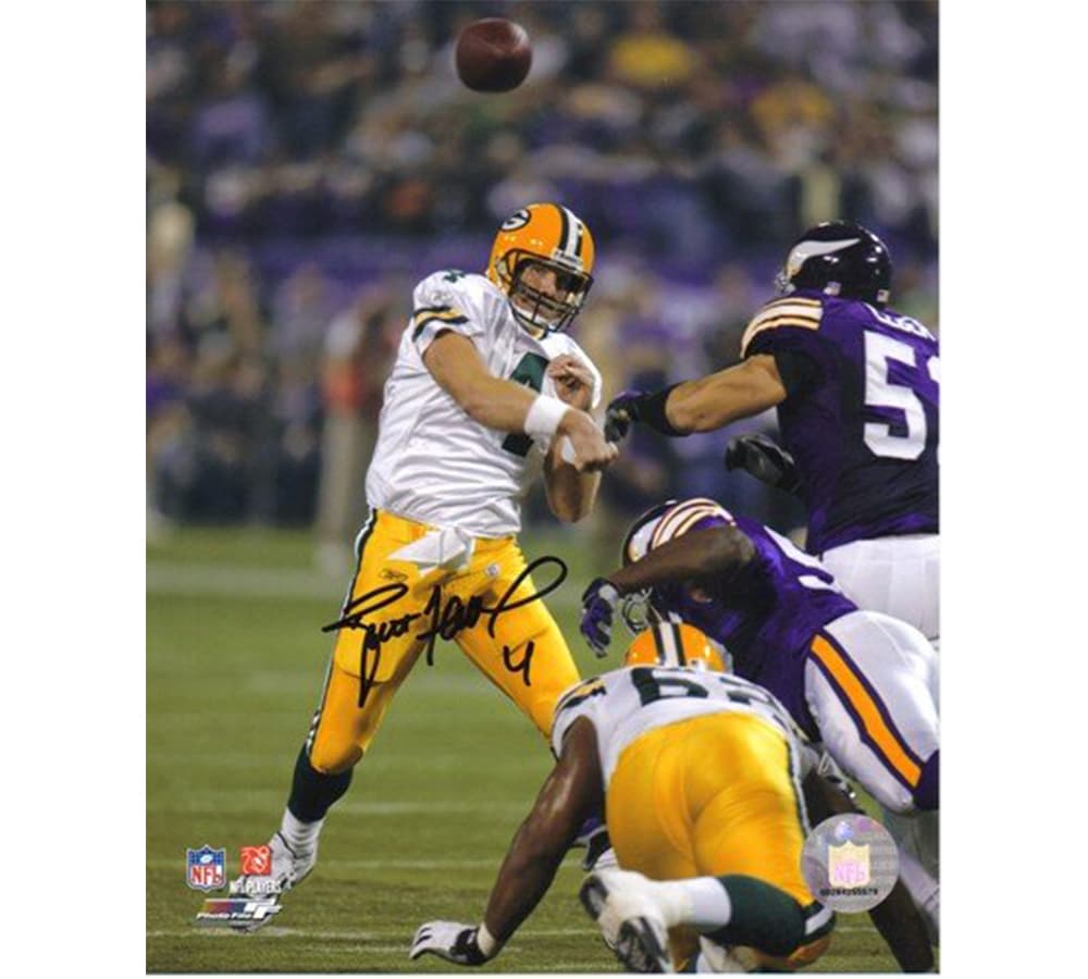 Brett Favre Signed Green Bay Packers Unframed 16×20 NFL Photo – 421st Touchdown Brett Favre Photo 16x20-brett-favre-green-bay-packers-unframed, Green Bay Packers, supplier stock photo
