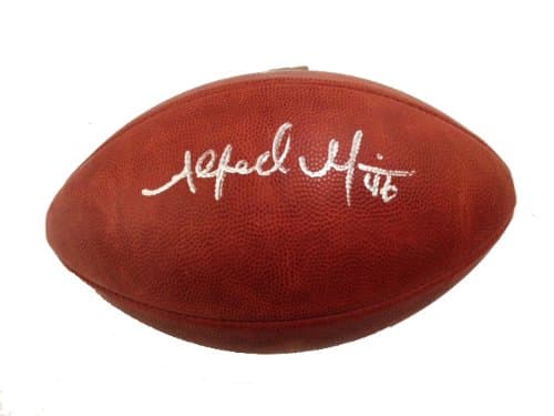 Alfred Morris Signed Authentic NFL Game Football Washington Redskins Ball alfred-morris-nfl-game-football-washington, supplier stock photo
