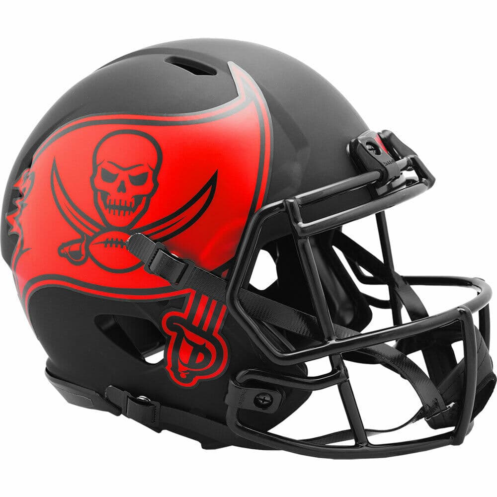 Tampa Bay Buccaneers Unsigned Eclipse Black Authentic Full Size Riddell Helmet Helmet tampa-bay-buccaneers-unsigned-eclipse-black, supplier stock photo